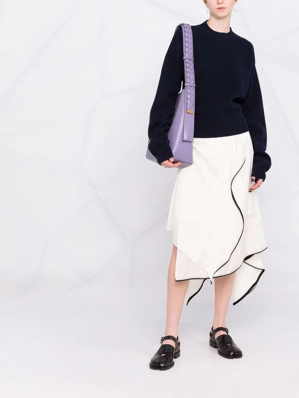 drop-shoulder long-sleeve jumper - 2