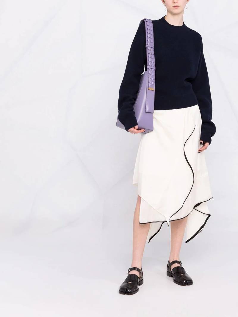 Jil Sander drop-shoulder long-sleeve jumper outlook