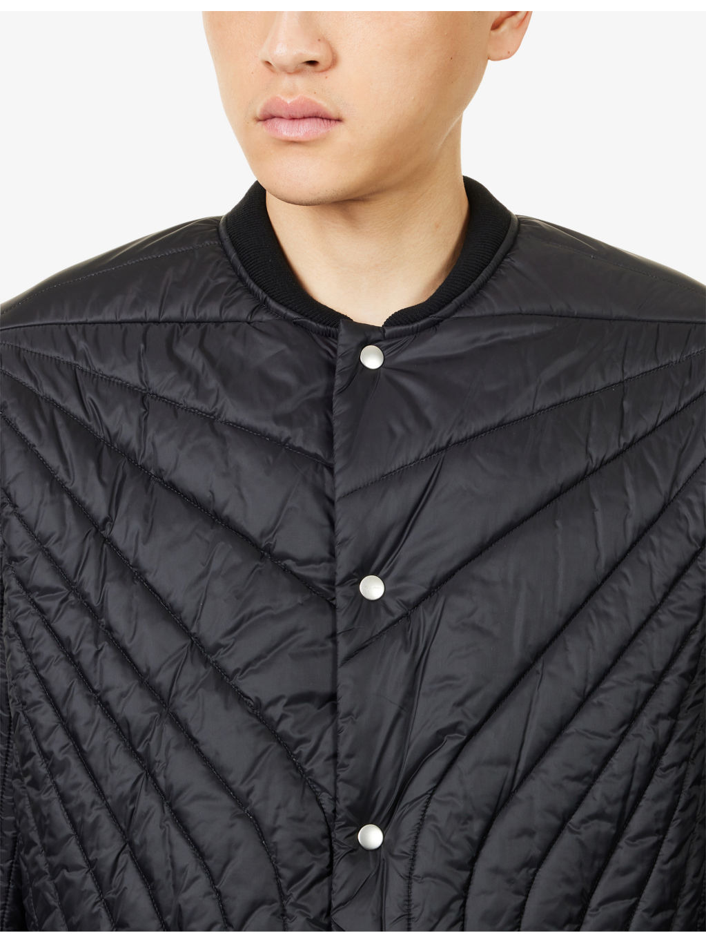 Quilted Flight Shell Bomber - 5