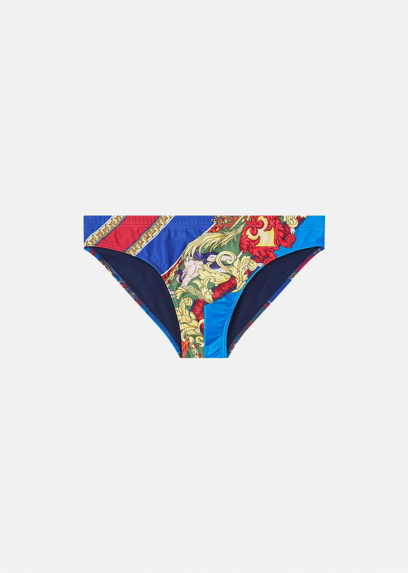 Medusa Renaissance Print Swim Briefs - 1