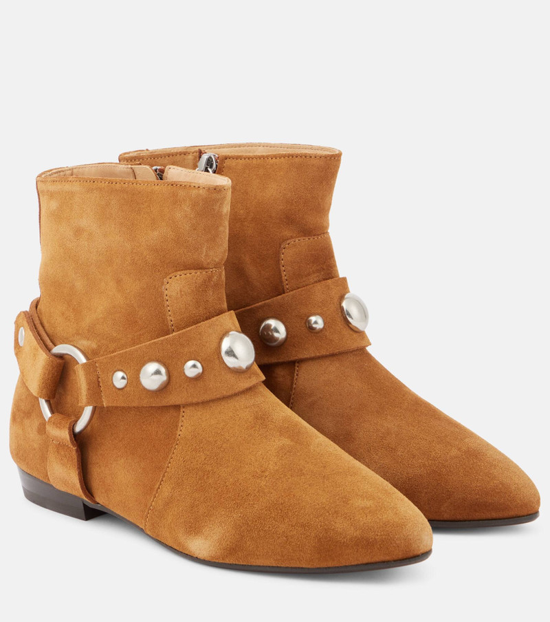 Siago embellished suede ankle boots - 1