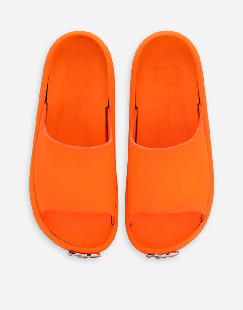 Rubber beachwear sliders 4