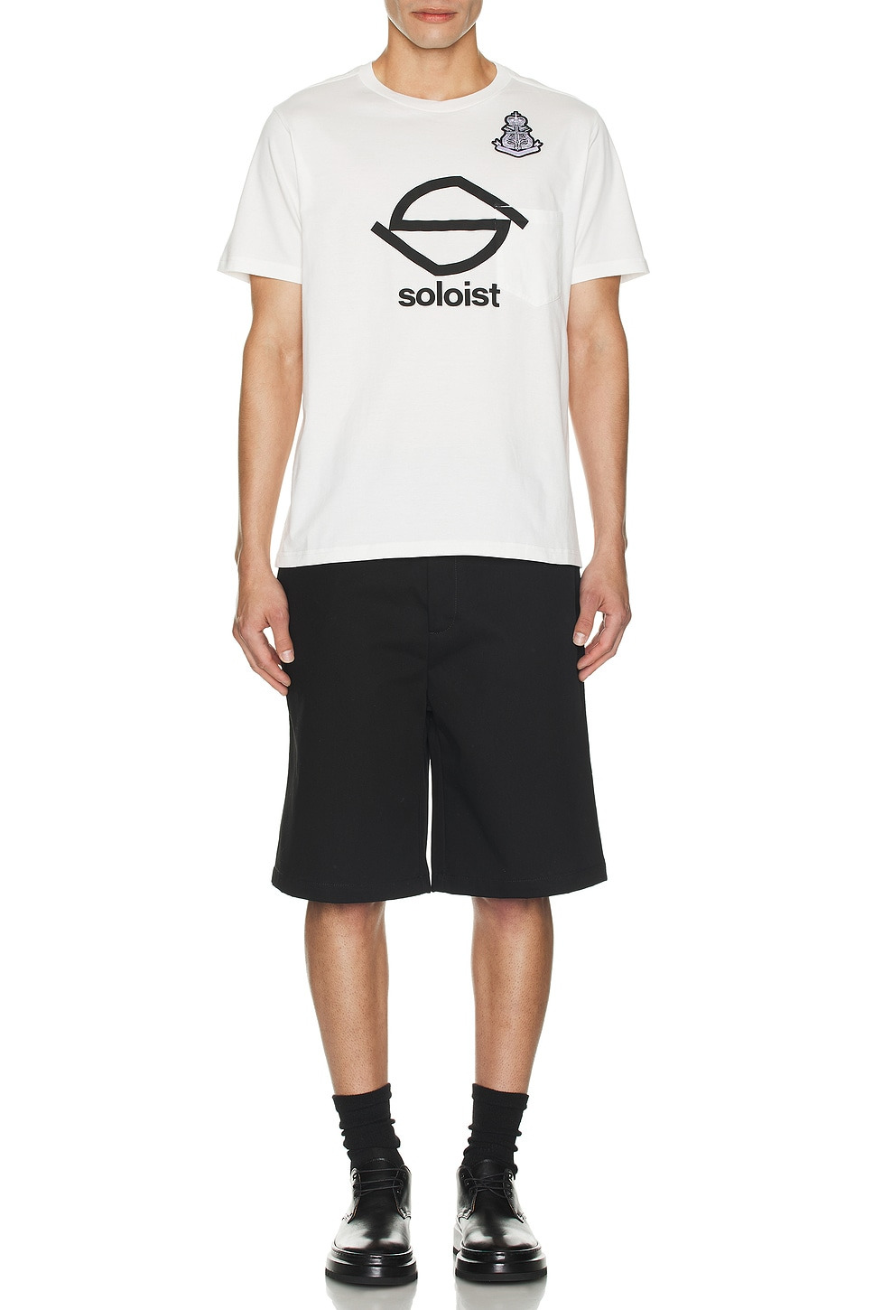 S Logo And Bone Emblem Pocket Tee - 5