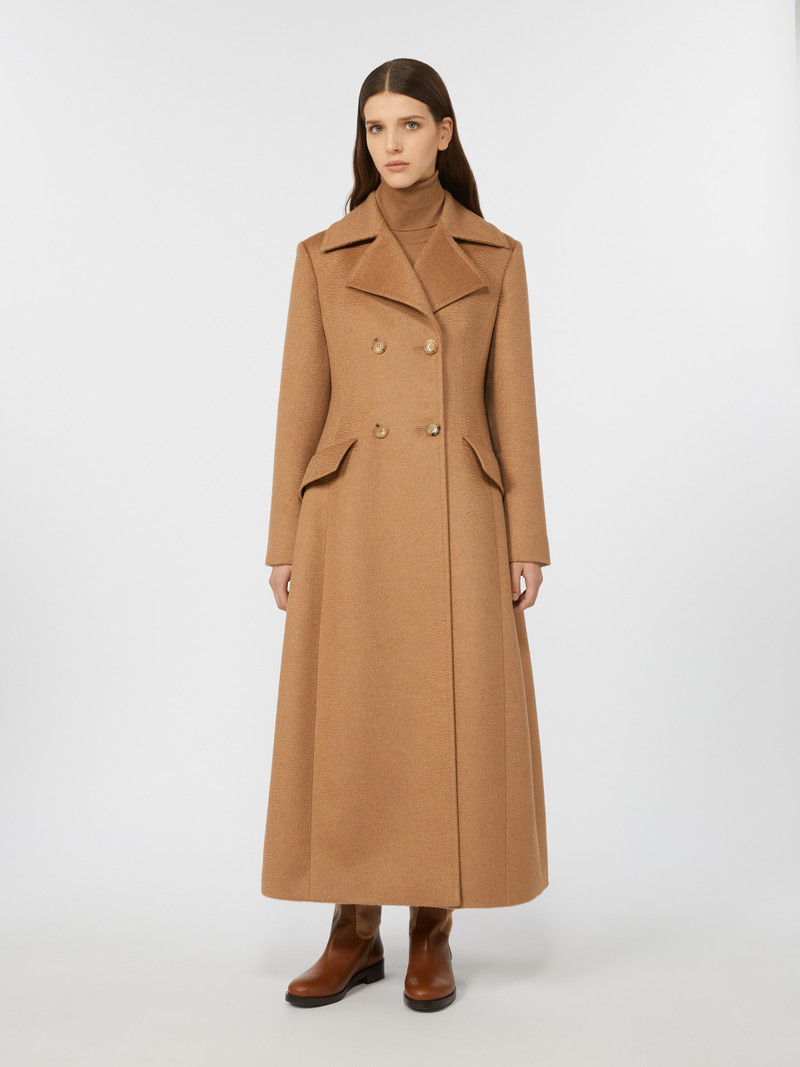 Max Mara LEPANTO Camel colour frock coat outlook