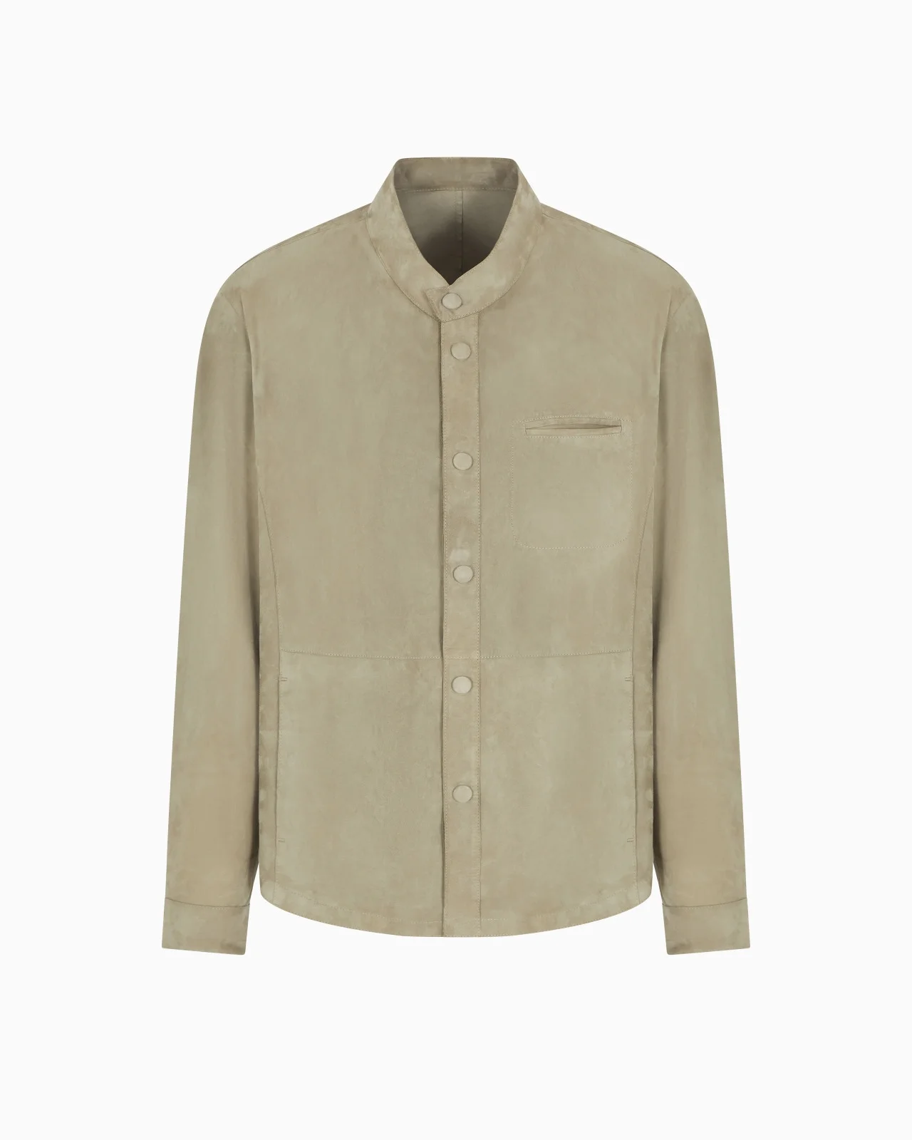 SUEDE-LAMBSKIN SHIRT JACKET - 1