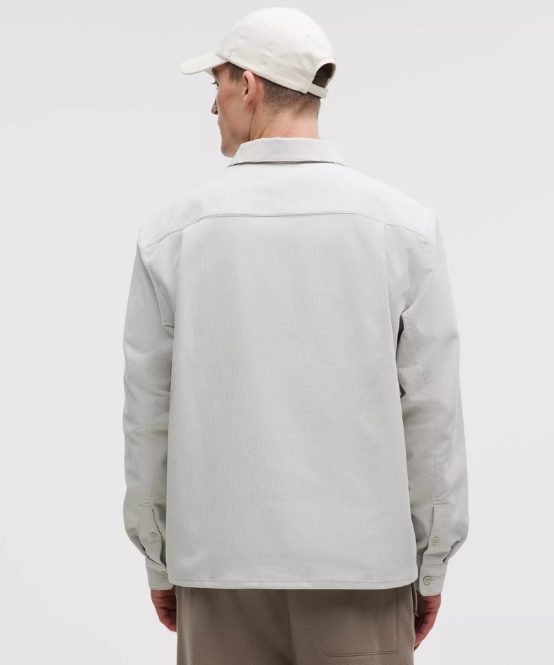 Corduroy Relaxed-Fit Long-Sleeve Button-Up Shirt 3