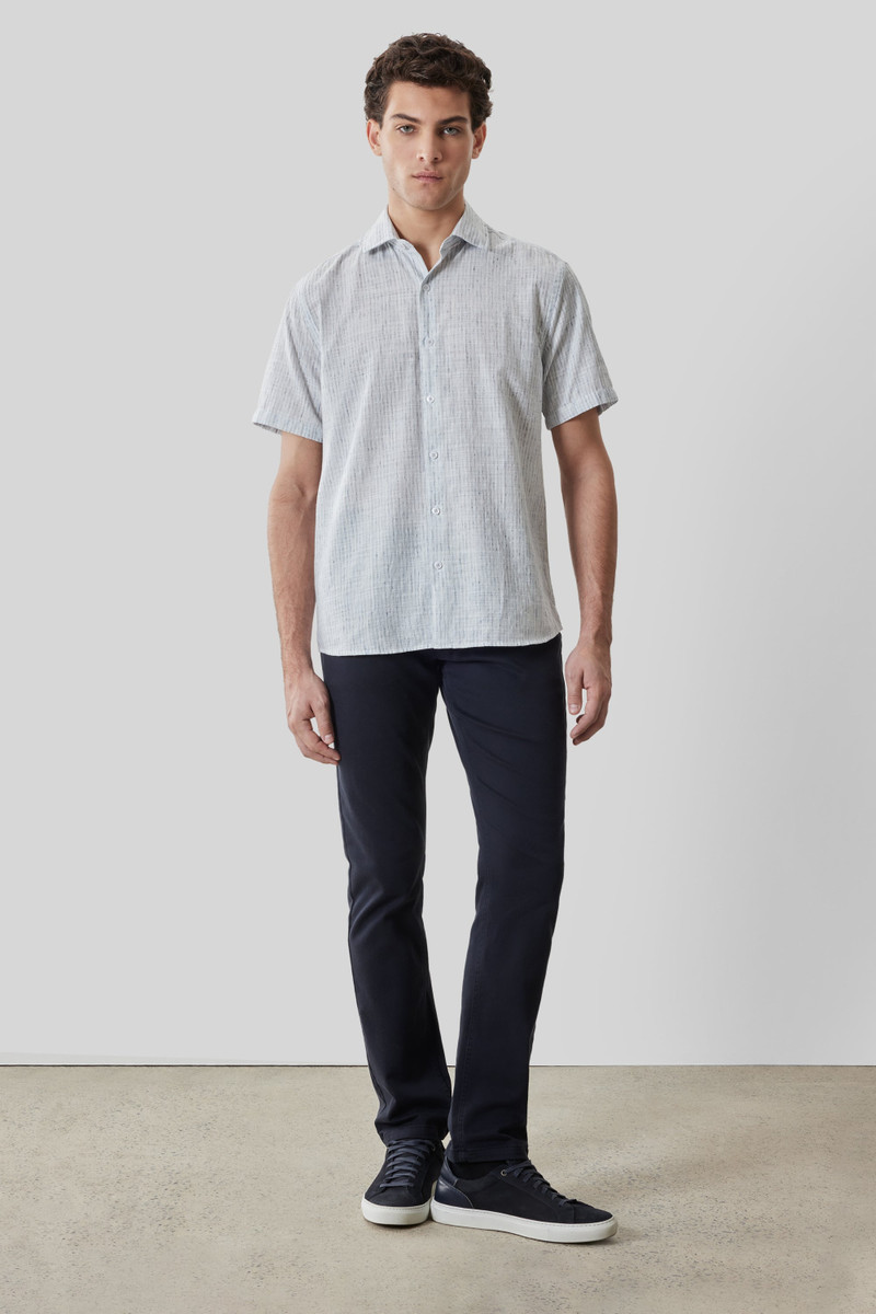 ROBERT BARAKETT Daxton Short Sleeve Shirt outlook