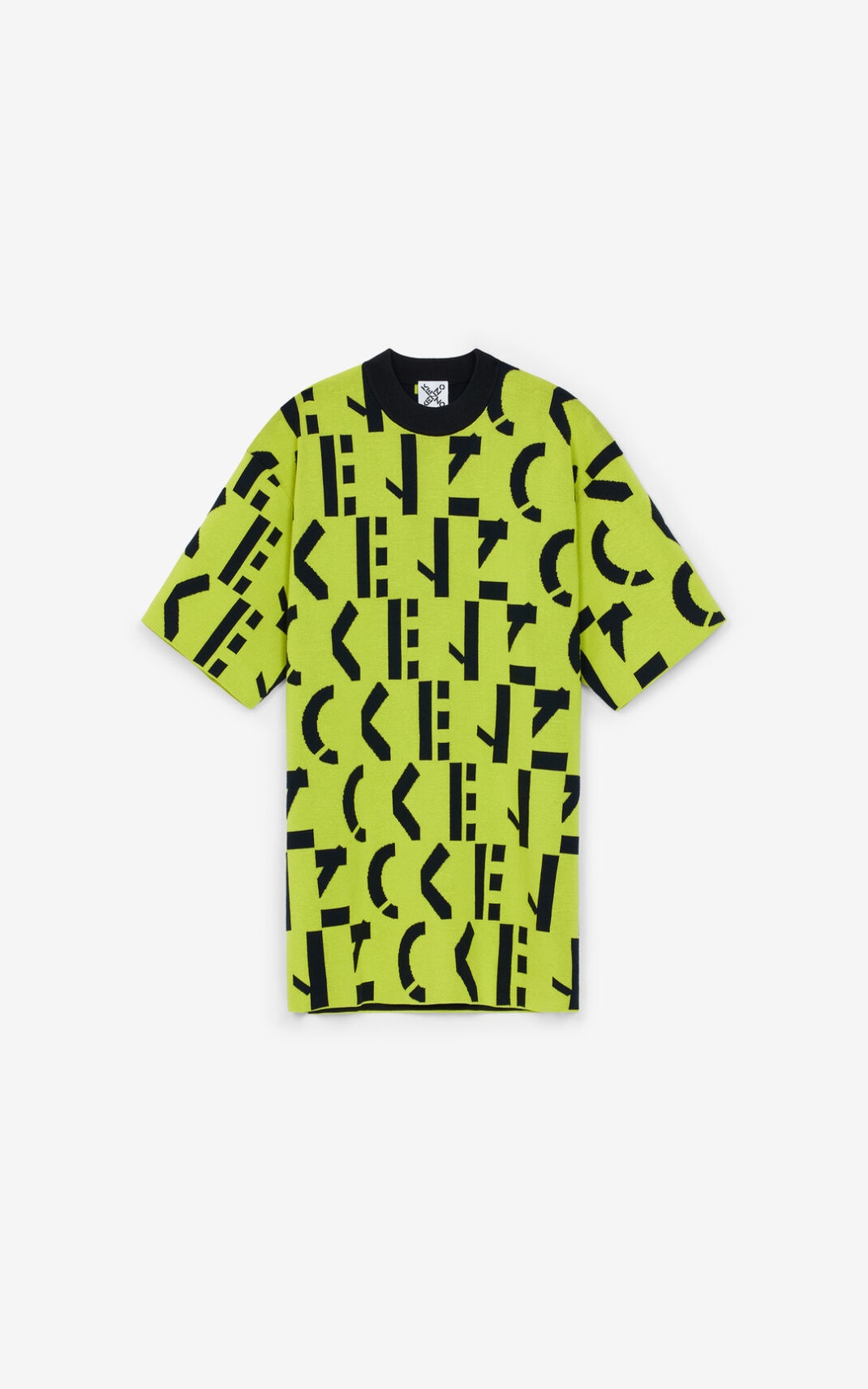 KENZO Sport oversize monogram T-shirt dress - 1