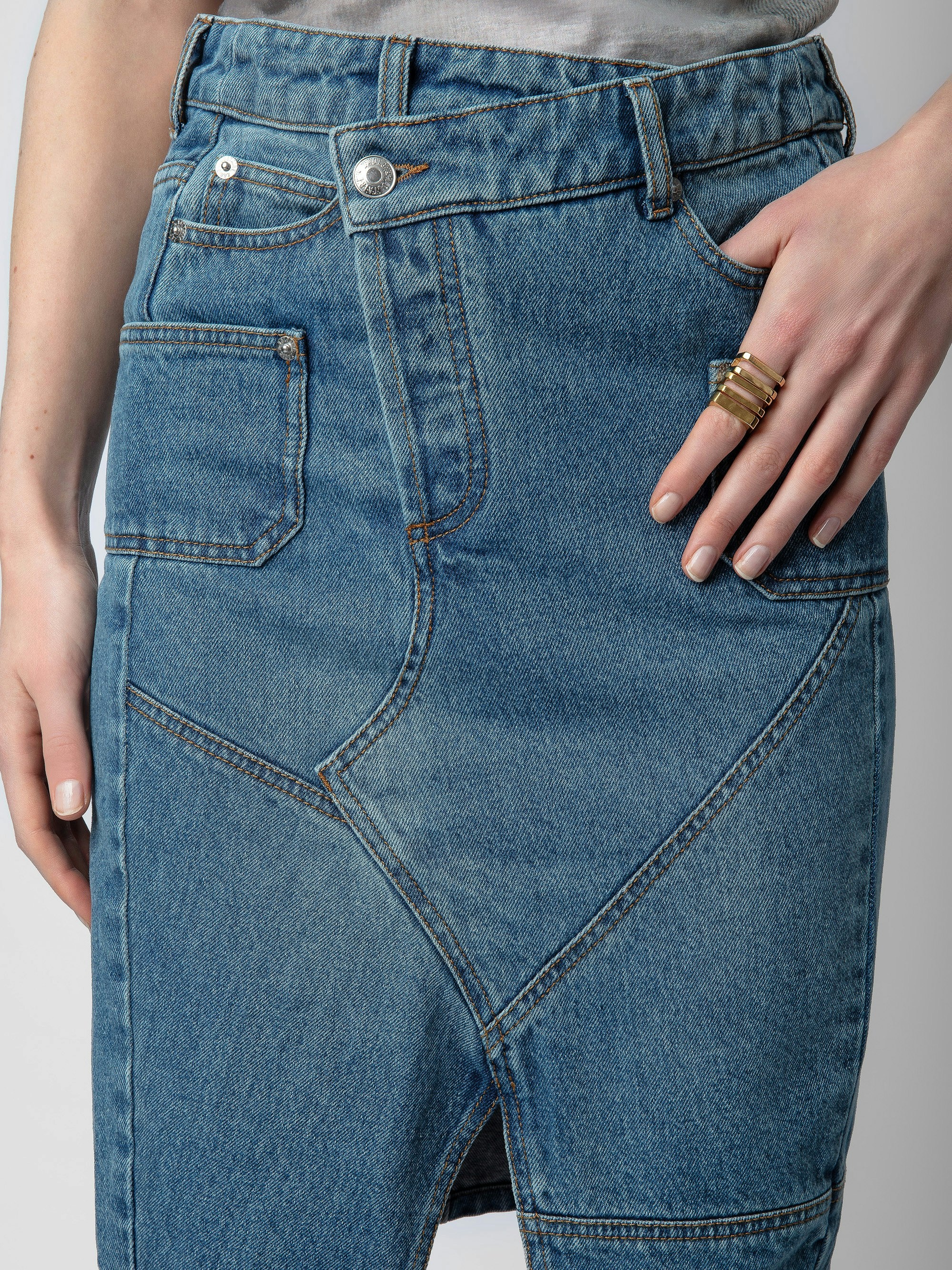 Jinko Denim Skirt - 4