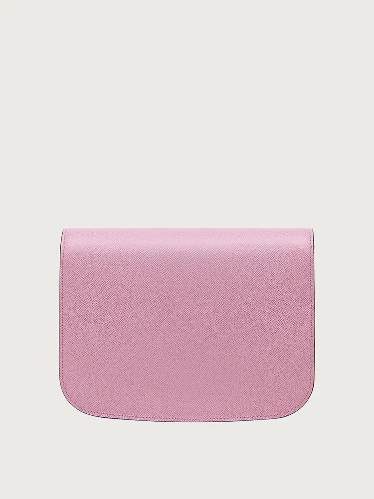 GANCINI ROUNDED FLAP BAG - 3