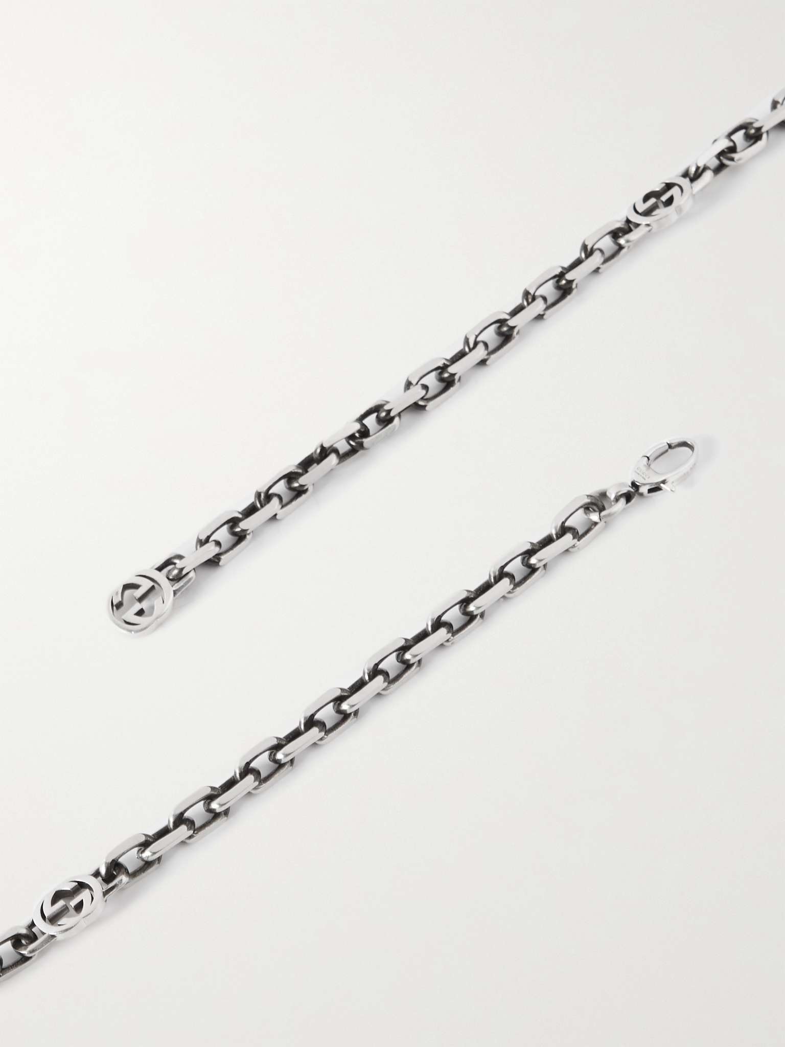 Burnished Sterling Silver Necklace - 3