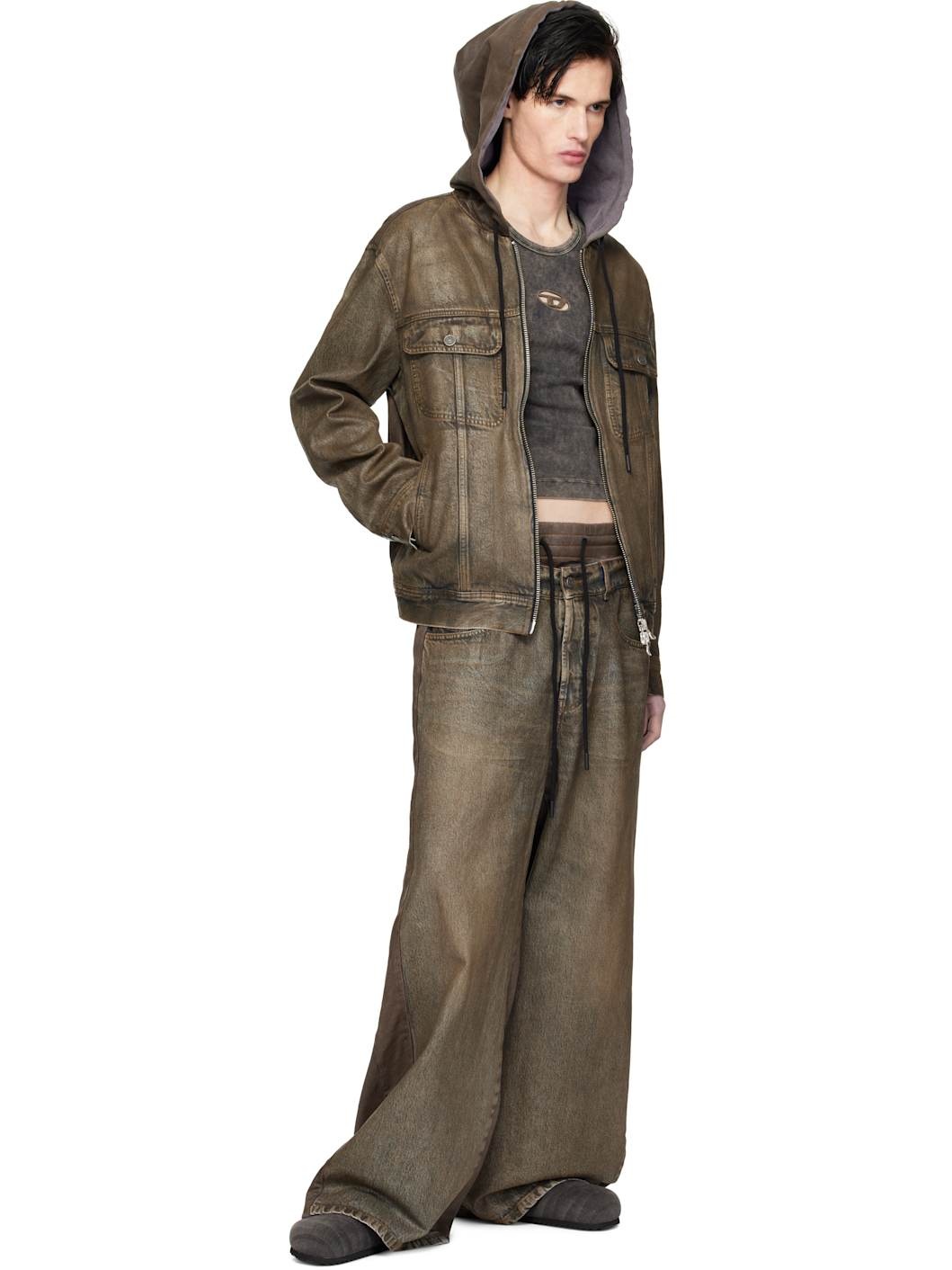 Brown D-Cali-S Jeans - 4