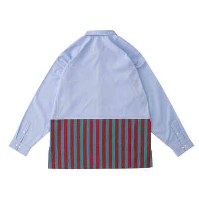 visvim CHORE MARCELLA L/S STRIPES LT.BLUE outlook