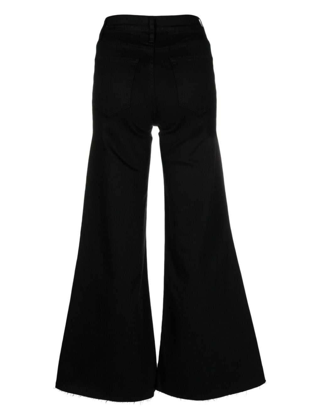 Le Palazzo high-rise wide-leg jeans - 2