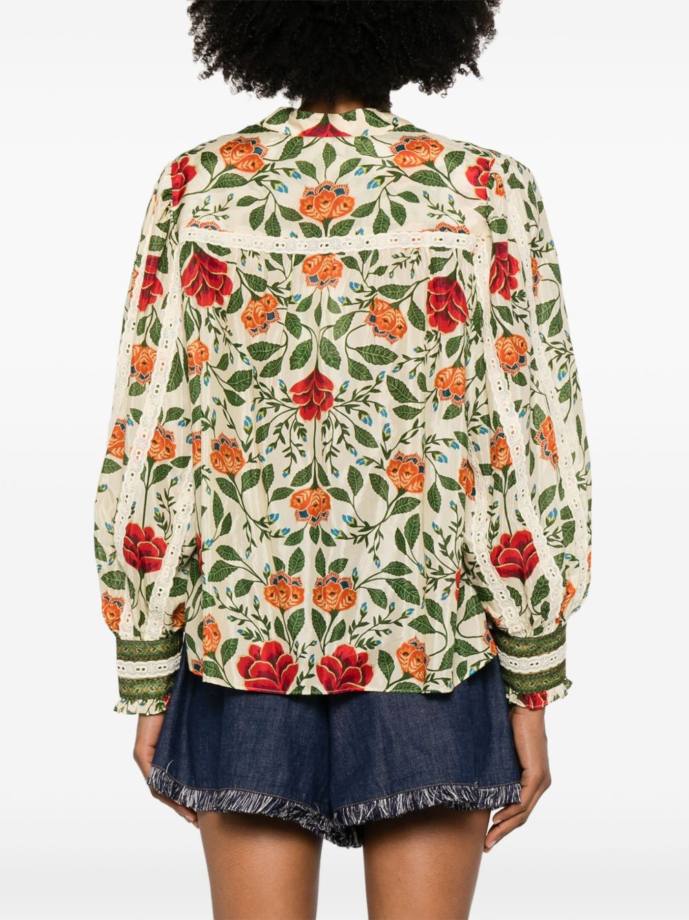 Garden Tapestry blouse - 4