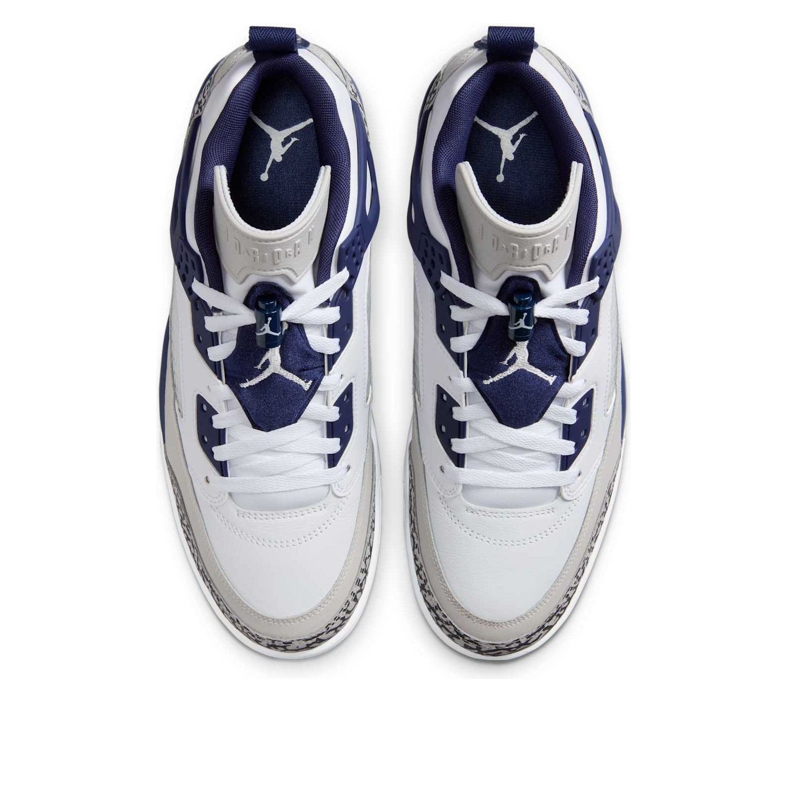 Air Jordan Spizike Low 'White Neutral Grey Anthracite Midnight Navy' FQ1759-140 - 4