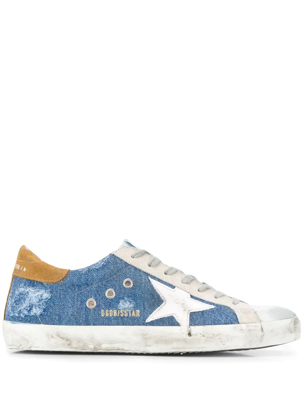 Super Star denim sneakers - 1