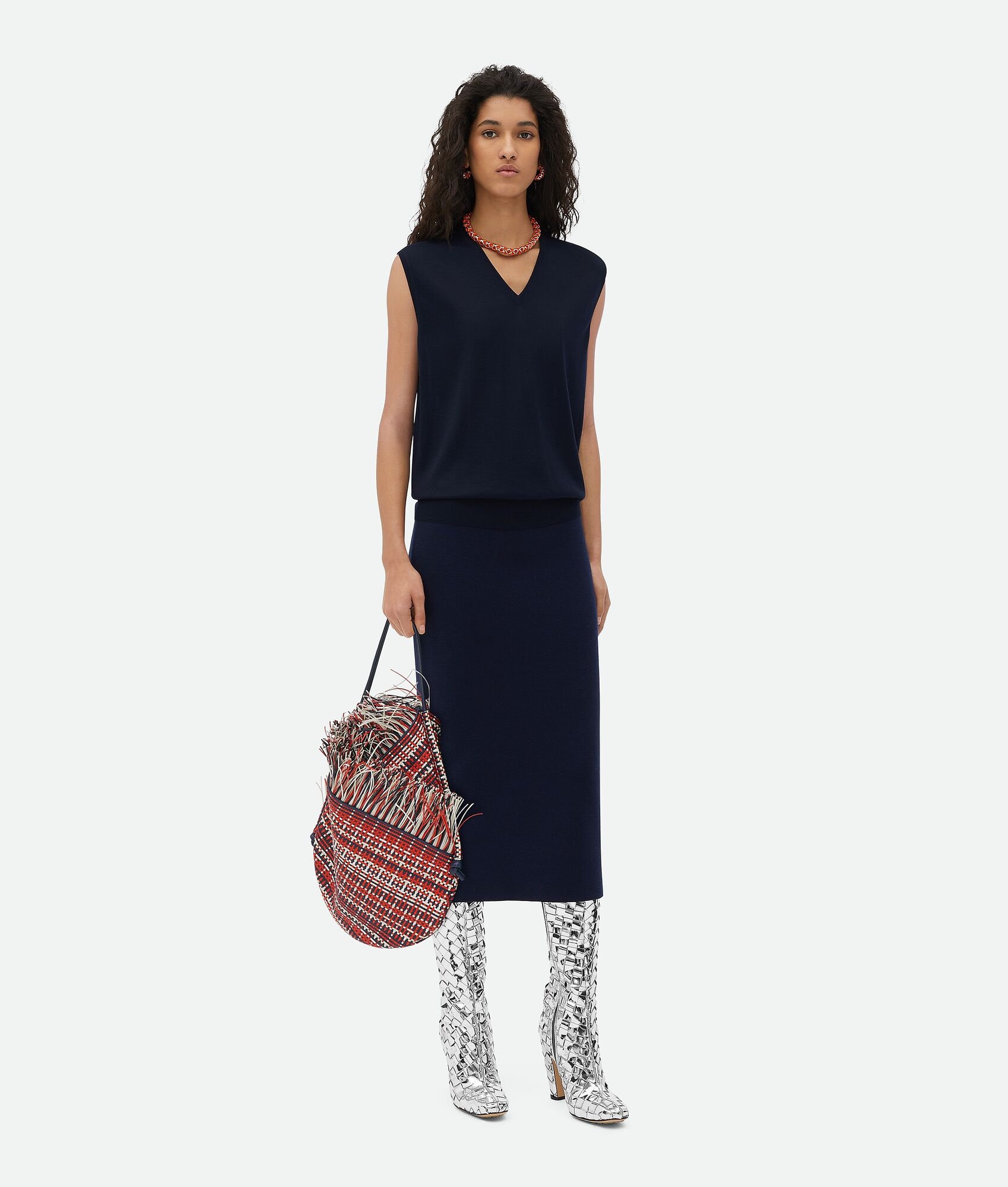 Light Fine Cashmere Gilet - 4