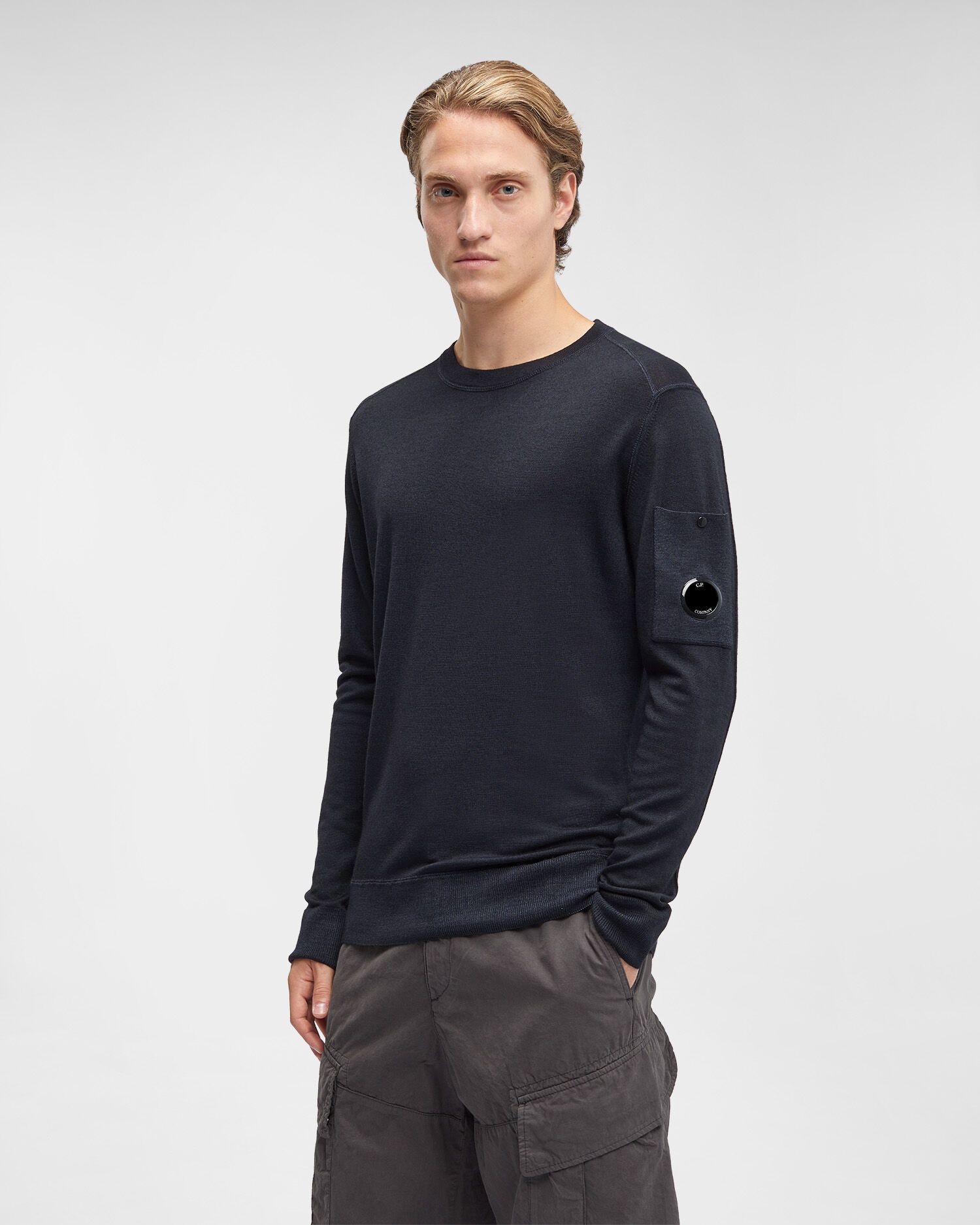 Merino Wool Plain Jumper - 2