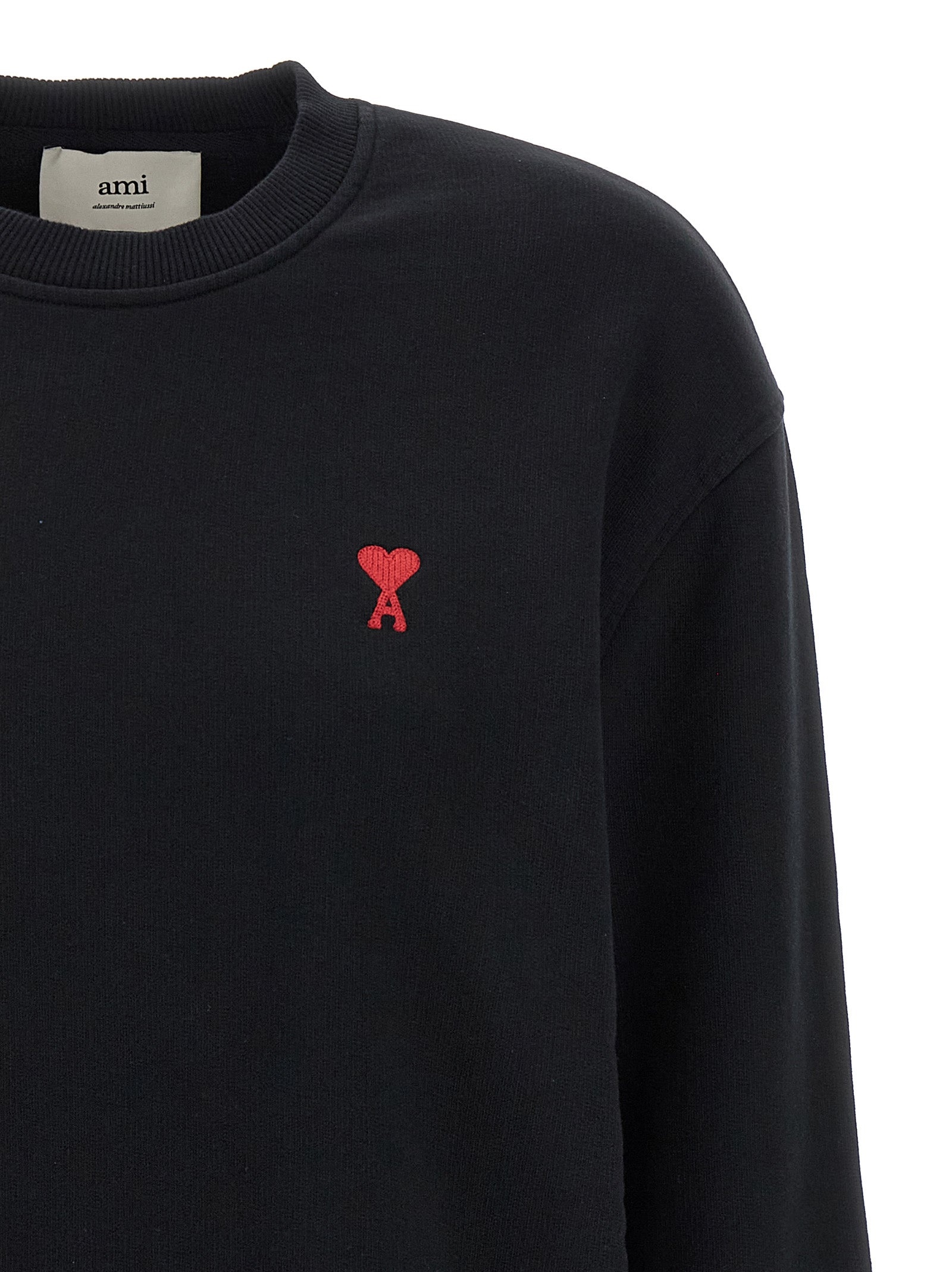 Ami De Coeur Sweatshirt Black - 3