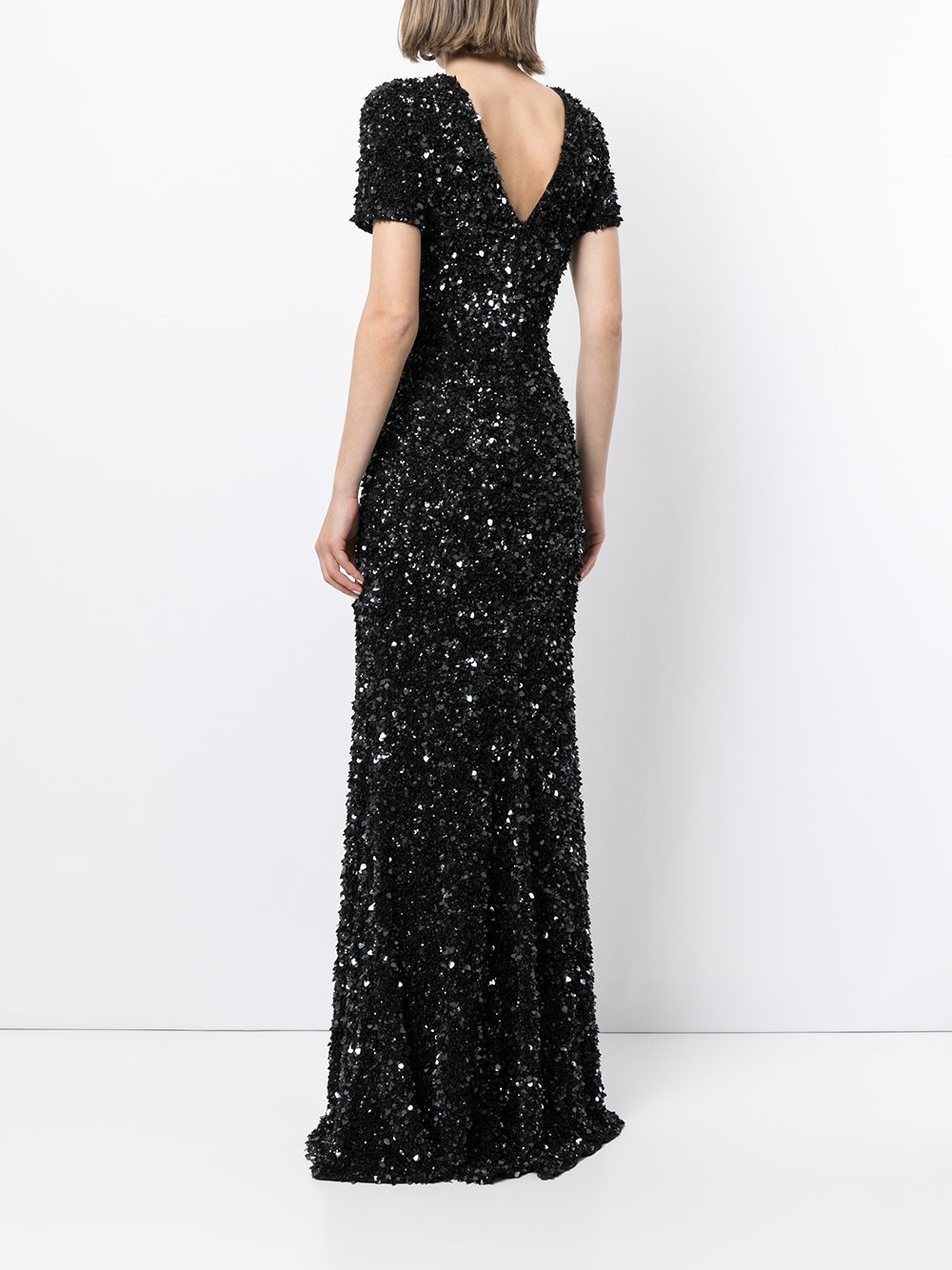 Nixie sequin-embellished gown - 4