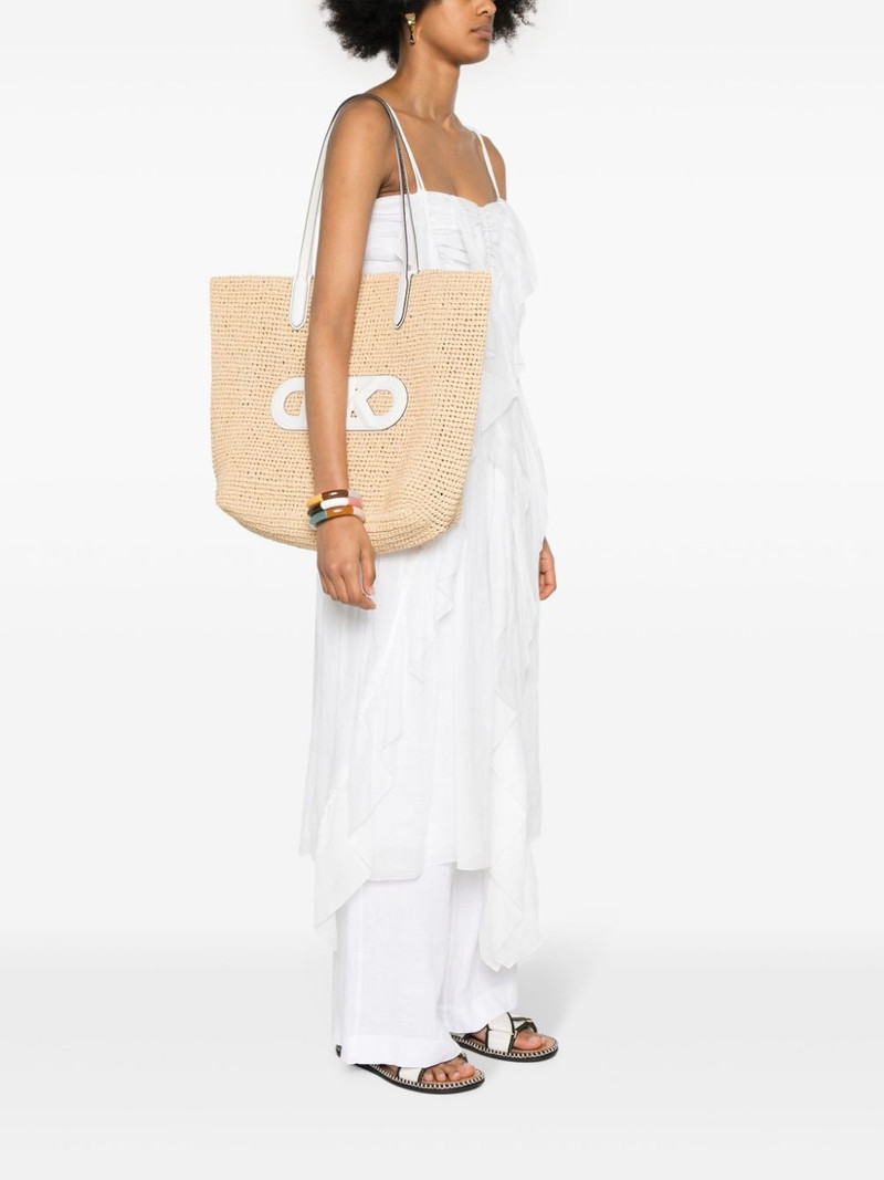 MICHAEL KORS large Eliza interwoven tote bag outlook