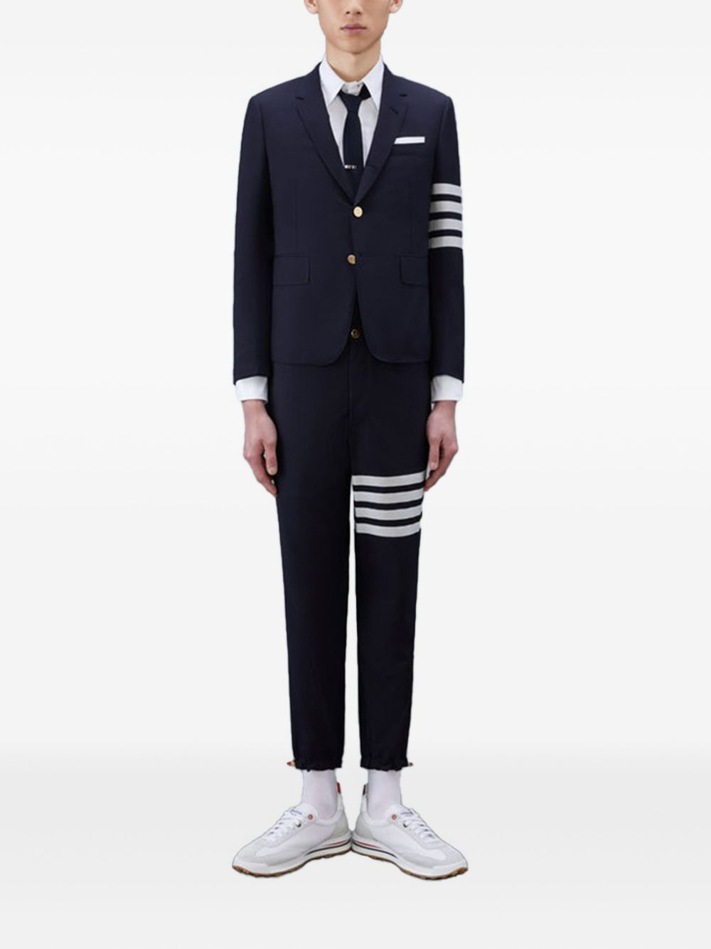 4-Bar elasticated ankle trousers - 2