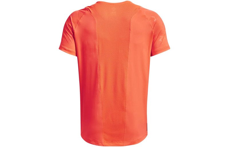 Under Armour Under Armour Rush Emboss Short Sleeve T-Shirt 'Orange' 1376790-877 outlook