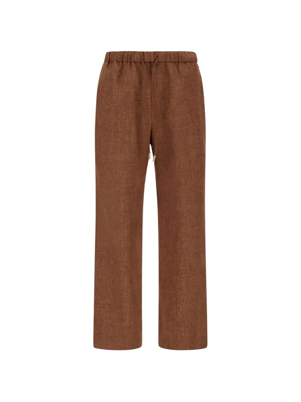 drawstring waist trousers - 1