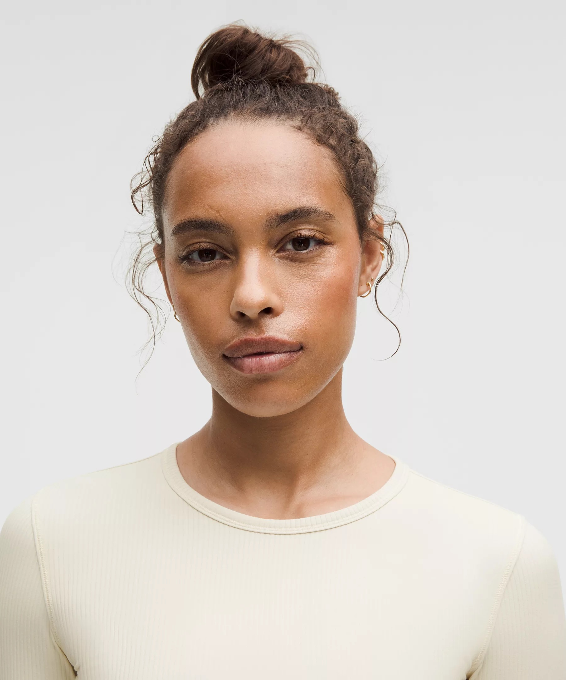 All It Takes Back-Twist Ribbed Long-Sleeve Shirt - 4