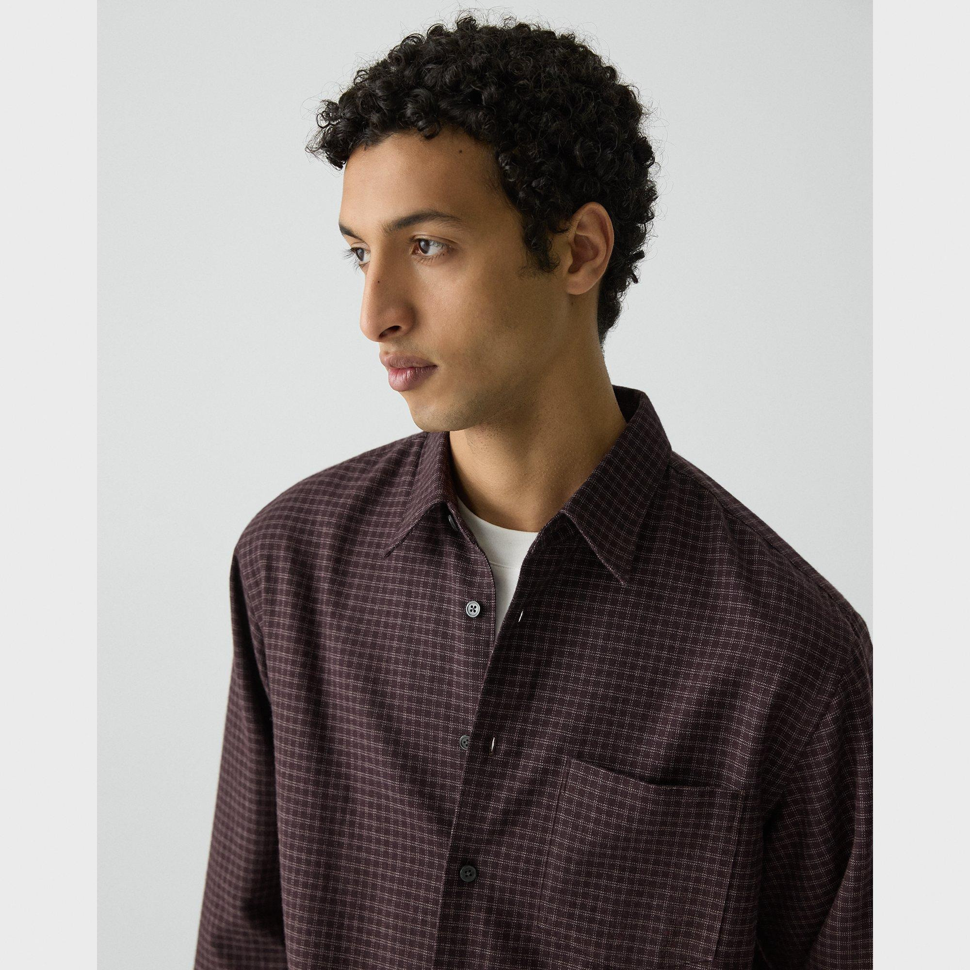 Weekend Shirt in Cotton Check - 5