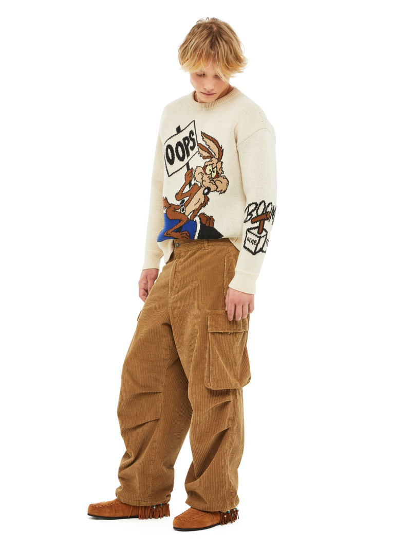 Velvet Corduroy Cargo Pants 5