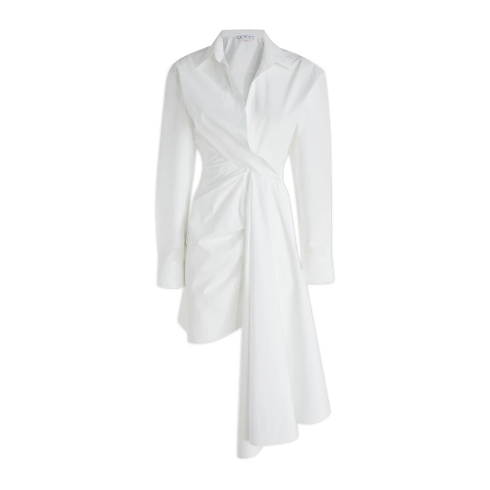 ワンピース OFF-WHITE COTTON SWEATSHIRT DRESS Off-White c/o Virgil Abloh Mini and short dresses for Women