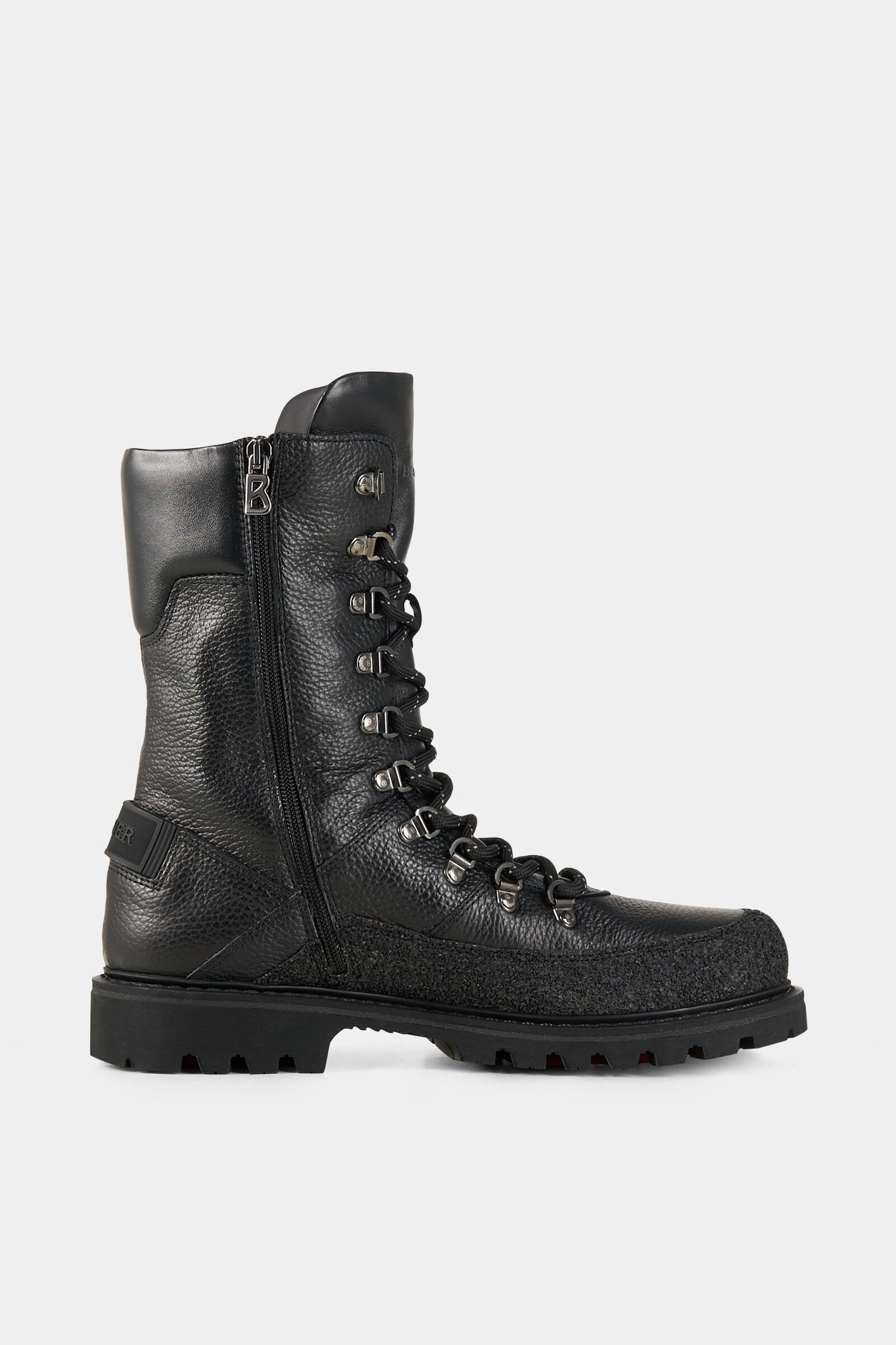 Helsinki X Bond 007 High boots with spikes in Black - 2