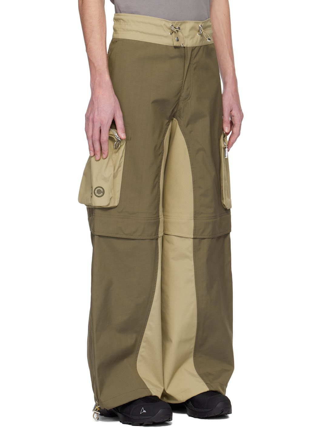 Khaki 66°North Edition Zip-Off Shell Cargo Pants - 2