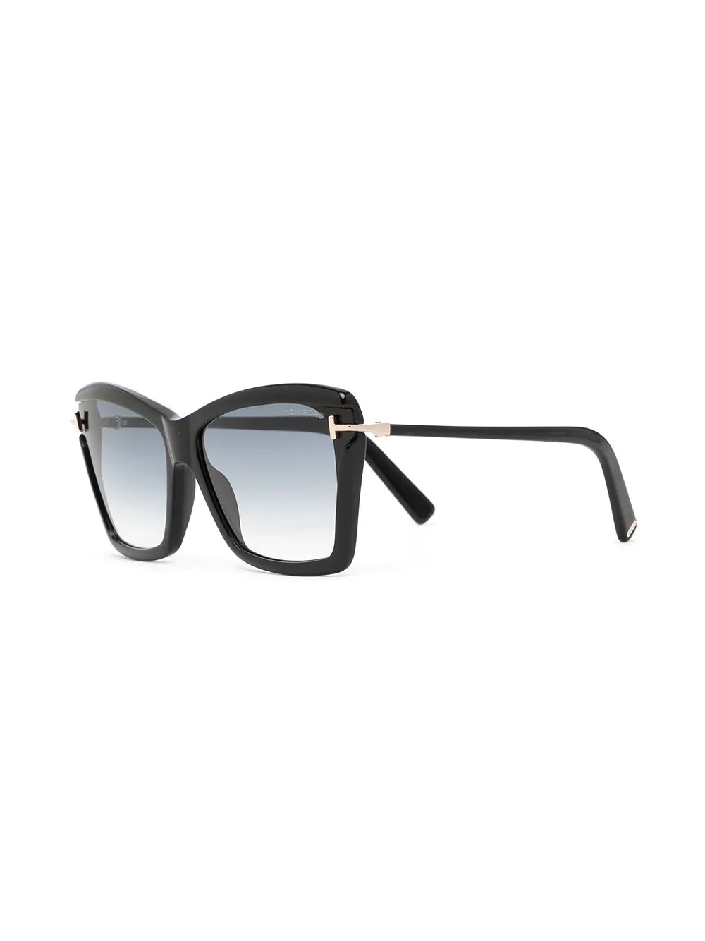 cat eye gradient sunglasses - 2