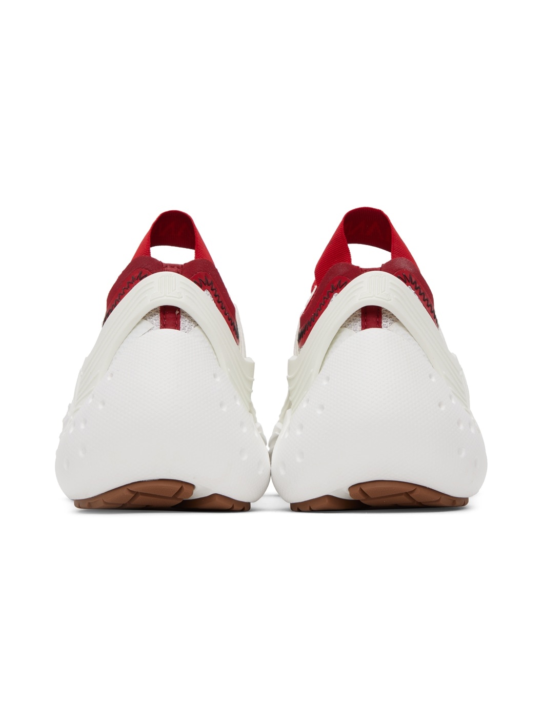SSENSE Exclusive Red & White Flash-X Sneakers - 2