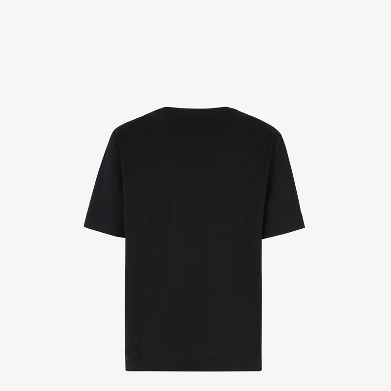 Black jersey T-shirt 2