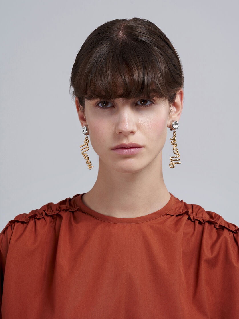 MARNI ITALIC  HOOK EARRINGS - 2