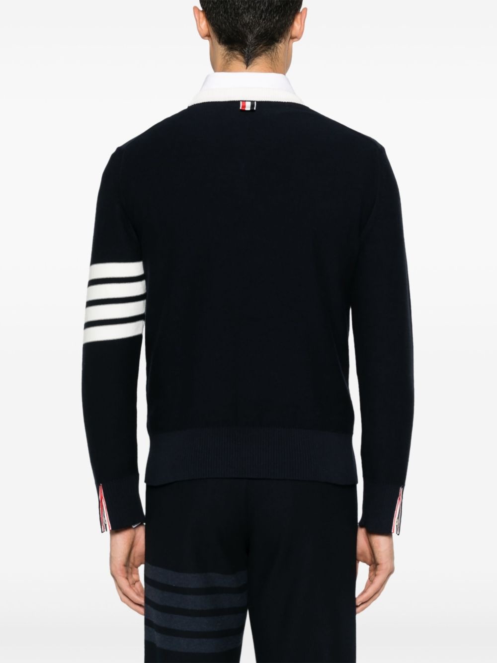 Hector intarsia-knit jumper - 4