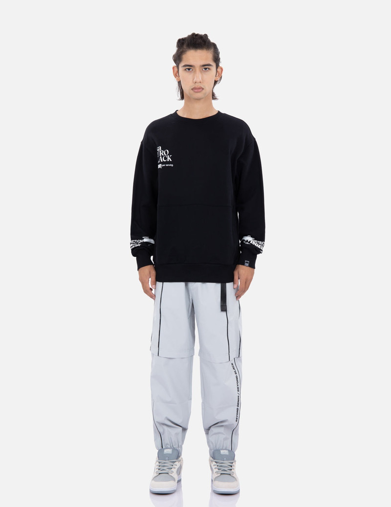 Slogan Print Oversized Sweatshirt 5