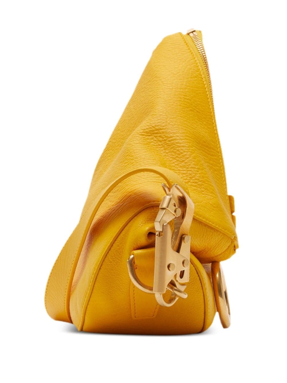 Tasche zip-up leather shoulder bag - 3