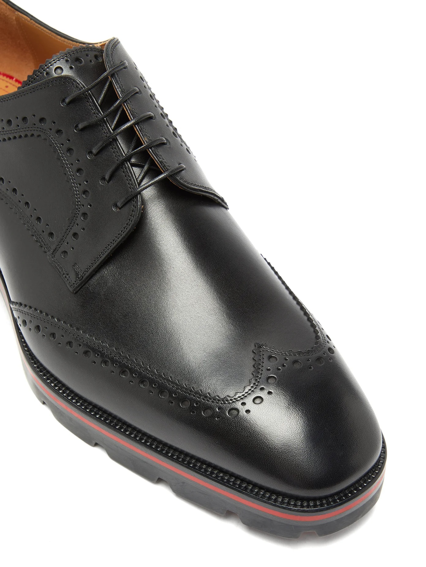 Laurlaf chunky-soled leather brogues - 6