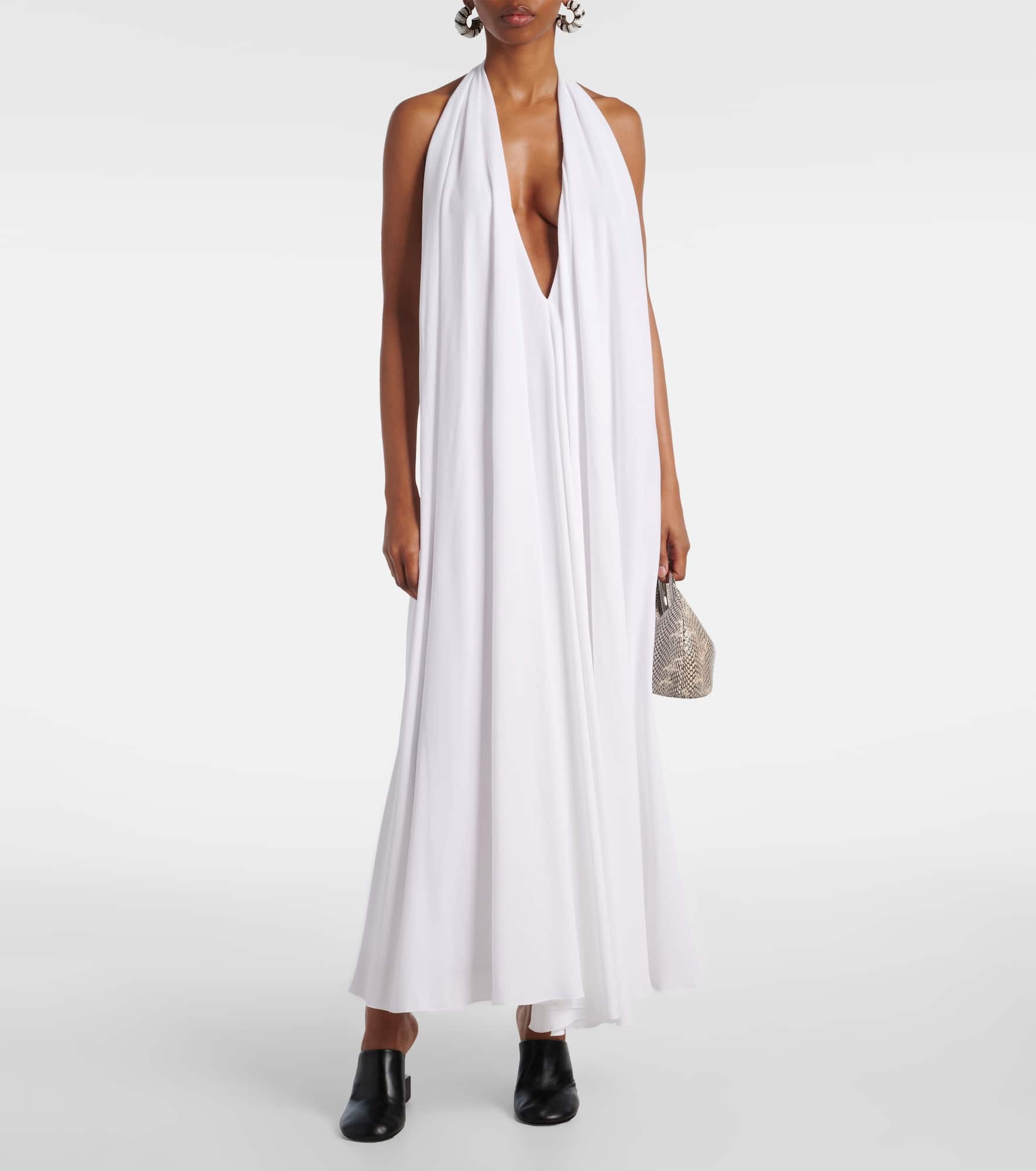 Norma draped maxi dress - 2