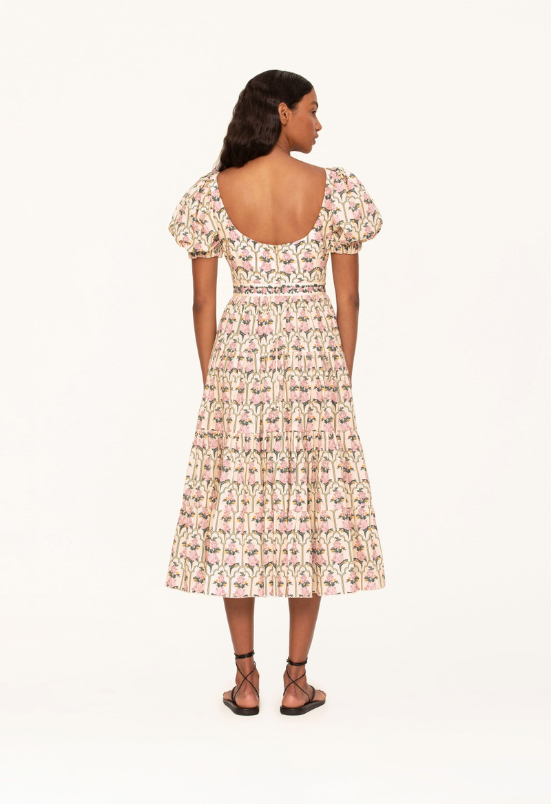 Palmera Peonia Aurora Midi Dress 4