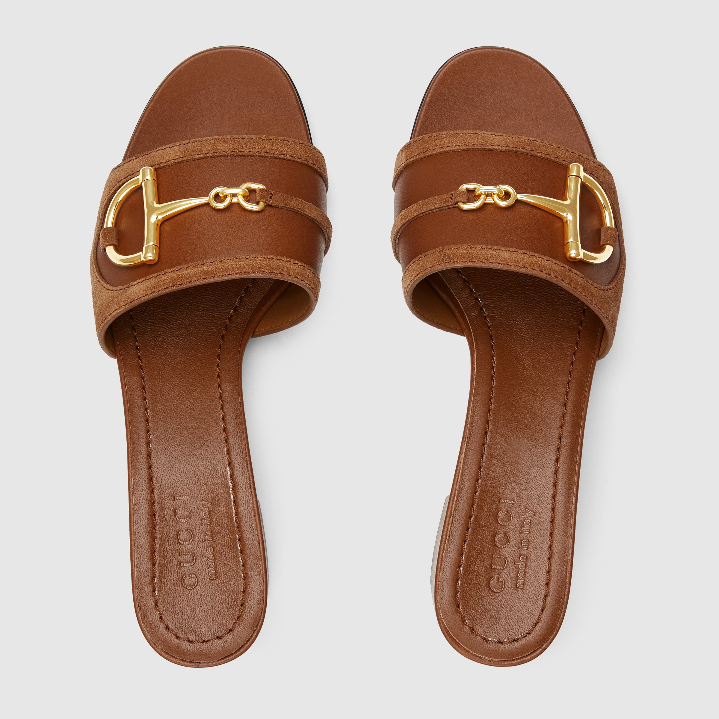 Women's slide sandal with Horsebit - 4