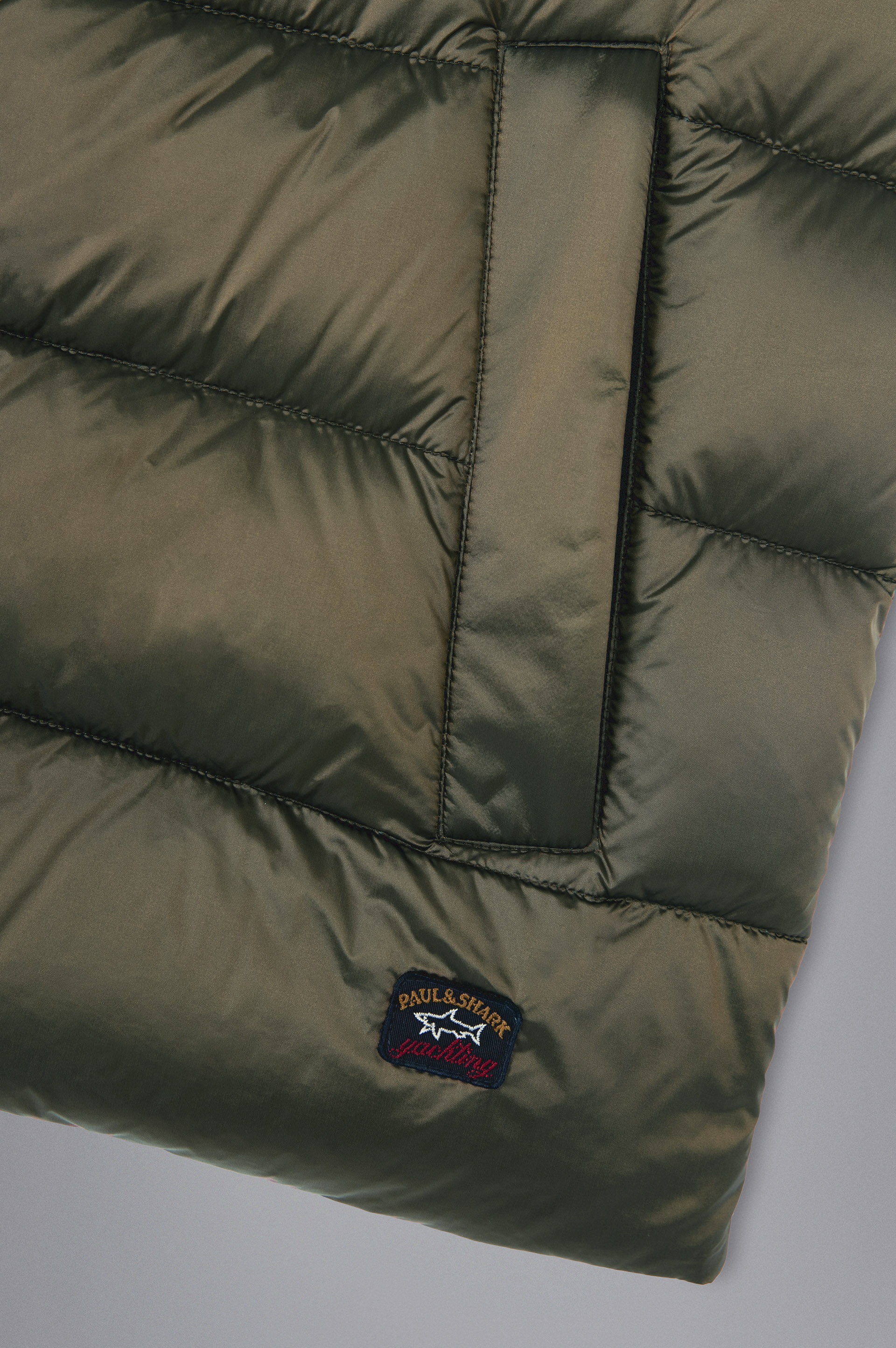 COLOR BLOCK QUILTED VEST - 5