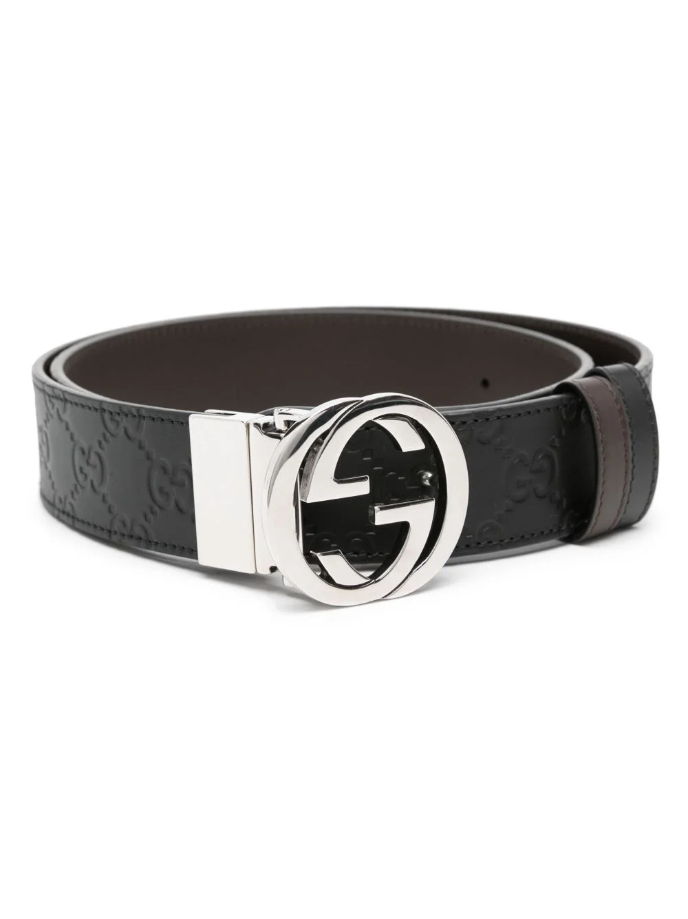 Reversible Gucci Signature belt - 1