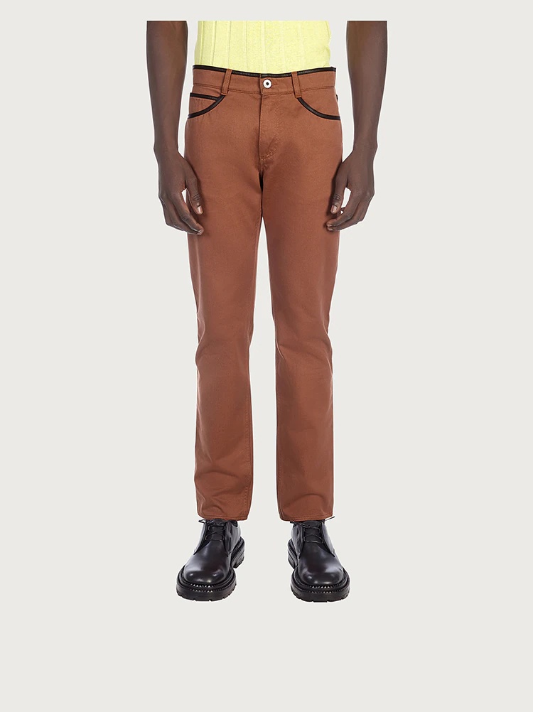 DENIM 5 POCKET TROUSERS - 2
