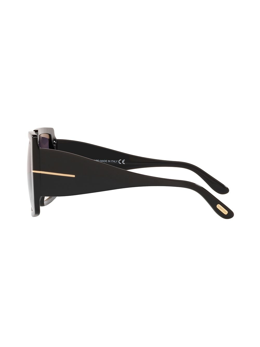 oversize-frame gradient-lens sunglasses - 3
